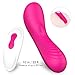 Clitoral Vibrator, G Spot Clit Dildo Vibrators, Waterproof Rechargeable Clitoris Stimulator with 9 Vibration Patterns Sex Toys for Women