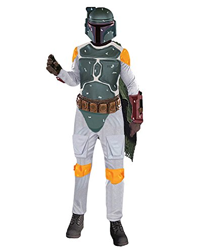 Mens Boba Fett Costume Star Wars Theatre Costumes SciFi Movie Fantasy XL
