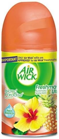 AIRWICK 84683 Freshmatic Ultra Automatic Spray Disp. Refill, Island Paradise, Aerosol, 6.17oz