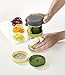Joseph Joseph Spiro Hand Held Vegetable Slicer Spiralizer, Spaghetti Zoodle Zucchini Noodle Food Maker, Dishwasher safe - Green