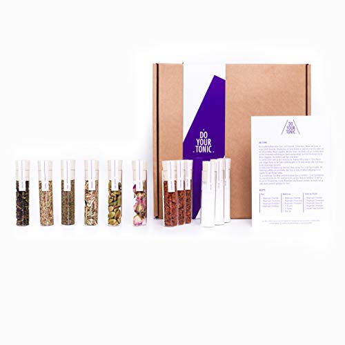 DO YOUR GIN DO YOUR TONIC | Tonic Water Set zum selber-machen | Gin Tonic Sirup Cocktail | 12 Botanicals in schönen… – Bild 3