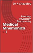 Medical Mnemonics - I: Anatomy, Physiology, Biochemistry Medical Mnemonics - I: Anatomy, Physiology, Biochemistry