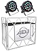 American DJ Pro Event Table II Foldable Portable DJ Booth Truss Facade+Lights