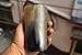 Genuine Large Handmade Drinking Ox Horn Mead Cup Goblet Authentic Medieval Inspired Drinking Vessel Cosplay, Food Safe Coating with wooden base for Beer, Ale, Mead, Shot Glass set of 2