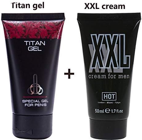 FEWTR SHIRT 2Pcs/Lot Titan Gel Male PênišEnlargement Cream Big Dick Increase Erection & XXL PênišEnhancement Thicken Growth ŝe-x Time Delay