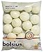 BOLSIUS Unscented Floating Candles - Pure Rich Creamy Ivory, 20 Set - Smokeless, European Quality - Imbue Breathtaking Ambiance for Romantic Wedding Centerpieces, Decorations, Events, Holiday Parties