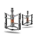 RockBros Advanved 4 Bearings Mountain Bike Pedals Platform Bicycle Flat Alloy Pedals 9/16