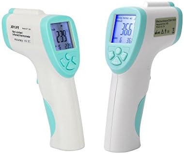 Forehead Thermometer, Infrared Non-Contact Digital Temperature Measurement Gun for Baby Child Object Surface Digital Thermometer with 32 Memory Recall