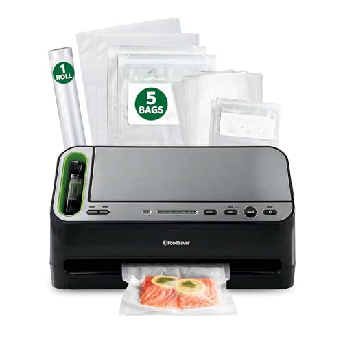 FOODSAVER V4400 2-in-1 Vakuumdichtungssystem, Kunststoff, Silber/schwarz