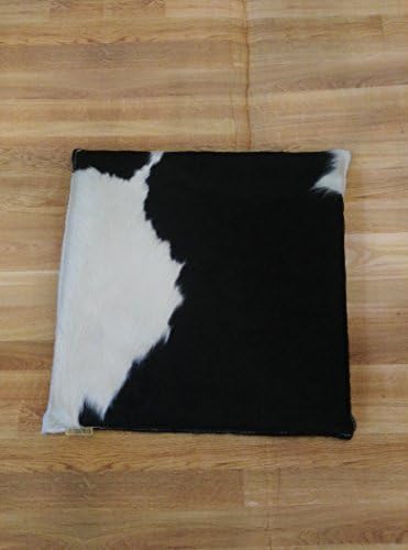 Zerimar Cowhide leather cushion Size: 1' 1'' x 1' 1'' FT 100% Natural Perfect for decoration