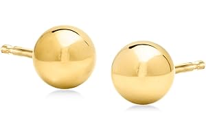 Ross-Simons 14kt Yellow Gold Ball Stud Earrings