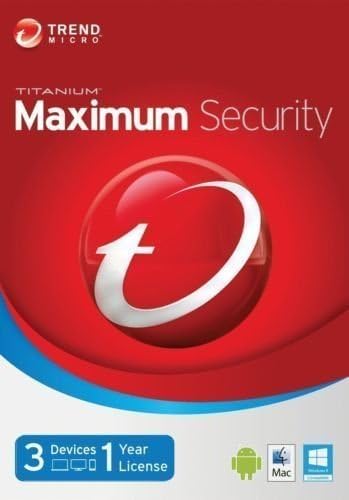 Trend Micro Maximum Security 3 Devices 1 Years for PC, Mac, Android ...