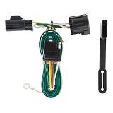 CURT 55124 Vehicle-Side Custom 4-Pin Trailer Wiring Harness for Select Jeep Wrangler