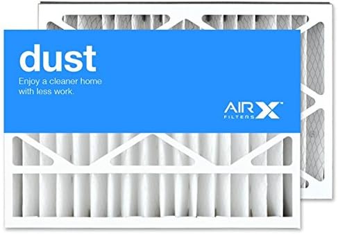 AIRx FiltersWICKED CLEAN AIR. 16x25x5 MERV 8 HVAC AC Furnace Air Filters Replacement, Compatible with Skuttle Filters 000-0448-001 MERV 8 000-0448-005, Dust 2-Pack, Made in the USA