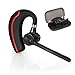 Bluetooth Headset, Wireless Bluetooth 4.1 in Ear Earpiece Earphones Headphones with Noise Reduction, Hands Free w/Mic for Office/Business/Workout/Driver/Trucker by Audiome