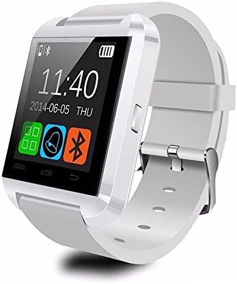 Bestseller2888 U8 Waterproof Bluetooth Wrist Smart Watch Phone Mate Handsfree Call For Smartphone Outdoor Sports Pedometer Stopwatch (White)