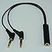 Lovinstar Replacement Cable Boom mic Volume for PS4 PC Xbox One to V-MODA & most 3.5mm input headphone Aduio Cable Computer Game