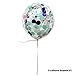 K KUMEED Unicorn Balloons Purple Light Pink Sea Foam Blue Assorted Balloons 12