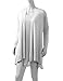 AMORE ALLFY Women's Extra Long Cardigan White XX-Large