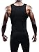 Neleus Men's 3 Pack Athletic Compression Under Base Layer Sport Tank Top,01#:Black,Grey,White,Medium