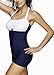 Urban Virgin Elegant Retro Inspired Boy-Leg One Piece Ruched Monokinis Swimsuit