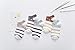 Vxock Womens Ankle Running Athletic No Show Low Cut Crew Cotton Socks Multicolor-5 Pack