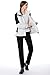 OutdoorMaster Women's 3-in-1 Ski Jacket - Winter Set With Fleece Liner & Hooded Waterproof Shell (Off White, S)