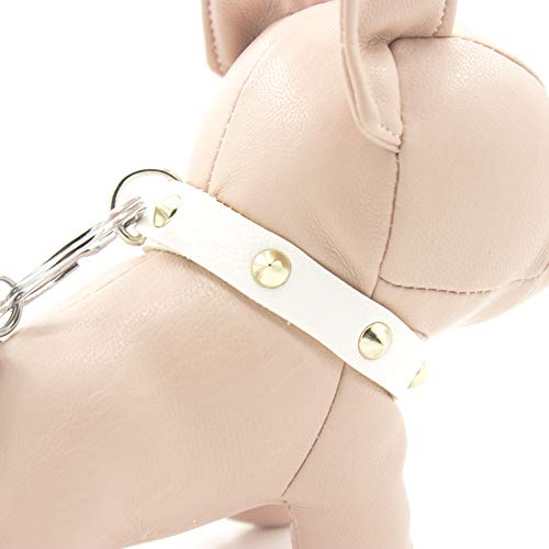 French Bulldog Leather Keychain Bag Charm,SALTY FISH Car Key Chain Gift for Women Kids - Thumbnail 6