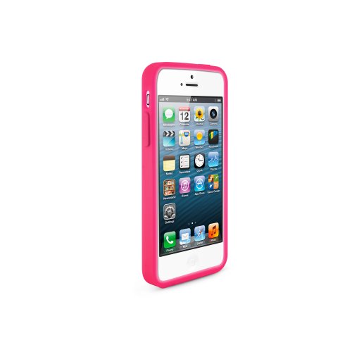 iLuv ICA7T306PNK Gelato Soft Flexible Case for iPhone 5 and iPhone 5S - 1 Pack - Retail Packaging - Pink
