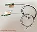 New Pair Laptop Wireless Mini PCI PCI-E WIFI Bluetooth Internal Antenna