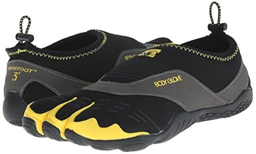 Body Glove Men's 3t Cinch-m Water Shoe, Black/Yellow, 12 in Oman