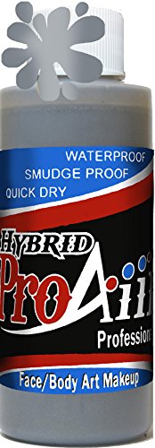 Face Painting Makeup – ProAiir Water Resistant Makeup - 2.1 oz (60ml) Silver