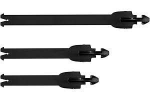 Alpinestars 25LOT1-10 Tech 1 Buckle Straps Black