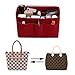 Purse Organizer Insert, Felt(3MM) Fabric Bag Organizer for LV Neverfull, LV Speedy, Purse Handbag Tote Bag, 3 Sizes, 8 Colors