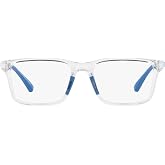 Emporio Armani mens Ek3203 Square Prescription Eyewear Frames