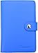 Travelambo RFID Blocking Genuine Leather Passport Holder Wallet Cover Case Wing Pocket (Blue)