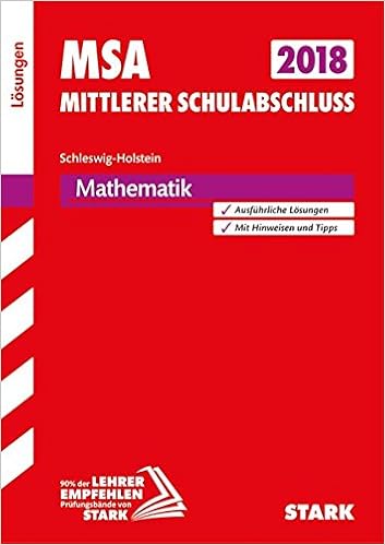 Stark Losungen Zu Original Prufungen Und Training Msa Mathematik Schleswig Holstein Amazon De Bucher