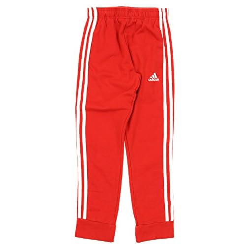 red adidas fleece pants