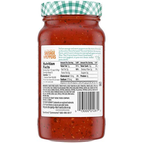 Pioneer Woman Sausage & Peppers Pasta Sauce (24 oz Jar)
