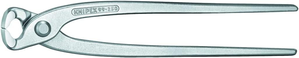 KNIPEX Concreters' Nipper (Concreter's Nippers or Fixer's Nippers) Zinc Plated 250 mm, 99 04 250 EAN