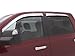 Auto Ventshade [AVS] Outside Mount Rain Guards For 2019 - 2024 Ram 1500 (Classic Body Only), QUAD CAB ONLY; 2009 - 2018 Dodge Ram 1500, QUAD CAB ONLY | Window Vent Visors, 4 pcs. - Chrome | 684101