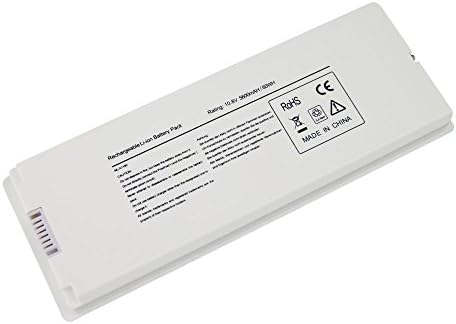 New 60Wh 10.8V Li-ion Laptop A1181 Battery for MacBook 13" A1185 MA254 MA255 MA561 MA700 MB061B/A MB062LL/A MB061LL/A MA700LL/A MA255LL/A MA699LL/A-DJW