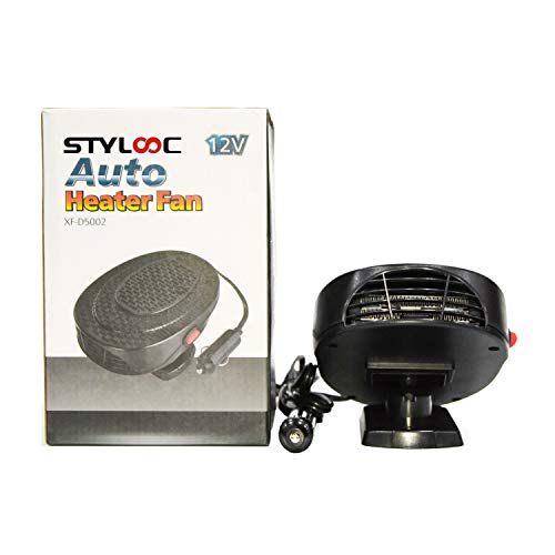 STYLOOC Newest Portable Car Defroster,Car Defogger,Car Heater, 12V Car Fan Car Air Purifier Function - 60 Seconds Fast Heating Easy Snow Removal,Removes Dust, Cigarette Smoke, Bad Odors - Thumbnail 6