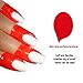 BEAUTYBIGBANG Plastic Nail Polish Protector - 10 Sheets 100 Piece Disposable Peel Off Sticker U-Shape Tape for Nail Art Painting Stamping Manicure Tool
