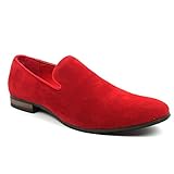 New Men's Suede Slip on Loafers Modern Dress Shoes Azar