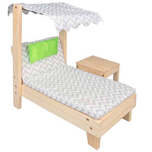 Deluxe Doll Lounge Chair Furniture for 18" Dolls Premium Handmade