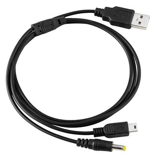 USB Sync and Charge 2in1 Cable for Sony PSP-1000 , PSP-1001 , PSP-1002