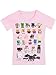 Minecraft Girls T-Shirt Pink 6