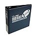 Ultra Pro 3-Ring (D-Ring Binder) Blue Football Card Album New