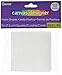 Darice 10-Piece Square Plastic Canvas Shape, 3 by 3-Inch, Clear